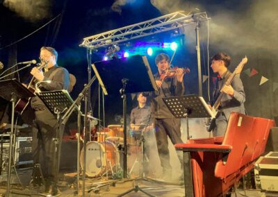 Bafband na Medvědím bále ve Vysokém nad Jizerou